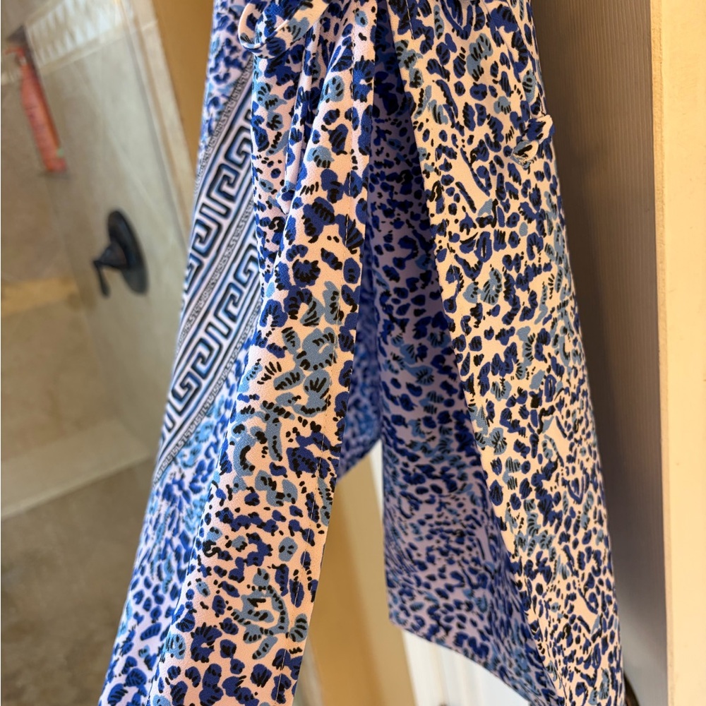 Lilly Pulitzer Blue Animal Print Romper - Picture 4 of 4
